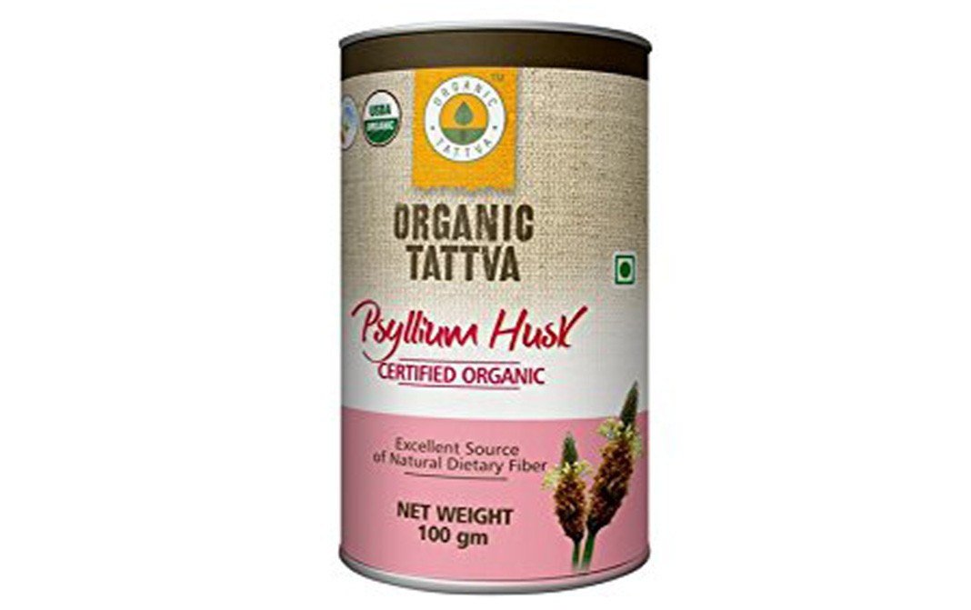 Organic Tattva Psyllium husk    Tin  100 grams